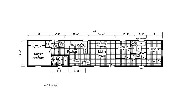 Westlake Single Section / 14683B Layout 120982