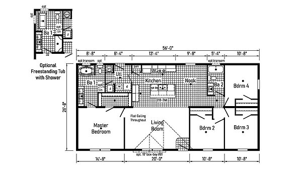 Westlake Ranch Homes / 28563B Layout 120990
