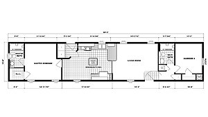Single-Section Homes / G-632 Layout 31423