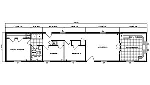 Single-Section Homes / G-488 Layout 31450