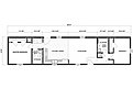 Single-Section Homes / G-621 Layout 31451