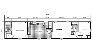 Single-Section Homes / G-602 Layout 31469