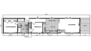 Single-Section Homes / G-579 Layout 31494