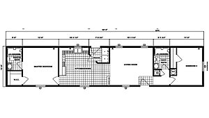 Single-Section Homes / G-573 Layout 31495