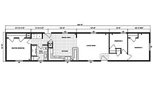 Single-Section Homes / G-495 Layout 31496