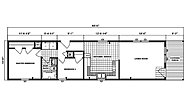 Single-Section Homes G-552 Layout