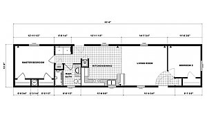 Single-Section Homes / GH-491 Layout 31501