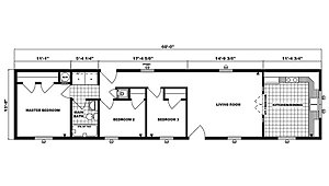 Single-Section Homes / G-487 Layout 31510