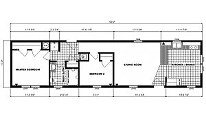 Single-Section Homes / G-585 Layout 31521