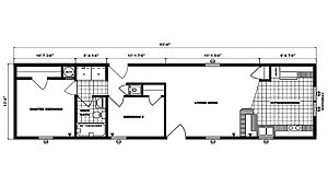 Single-Section Homes / G-575 Layout 31533