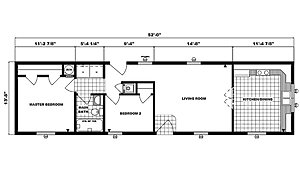 Single-Section Homes / G-485 Layout 31617
