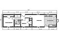 Single-Section Homes / G-574 Layout 31621