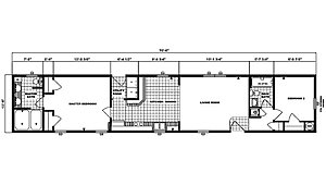Single-Section Homes / G-563 Layout 31626