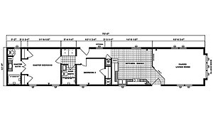 Single-Section Homes / G-540 Layout 31628