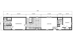 Single-Section Homes / GH-494 Layout 31629