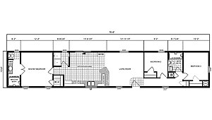 Single-Section Homes / GH-531 Layout 31631