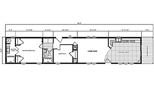 Single-Section Homes / G-554 Layout 31635