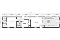 Single-Section Homes / G-620 Layout 31636