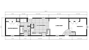 Single-Section Homes / NETR G-491 Layout 31645