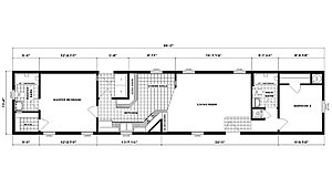 Single-Section Homes / NETR G-624 Layout 31648
