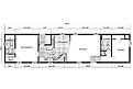 Single-Section Homes / G-16-624 Layout 31707