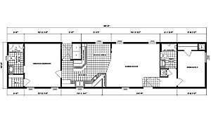 Single-Section Homes / G-16-624 Layout 31707