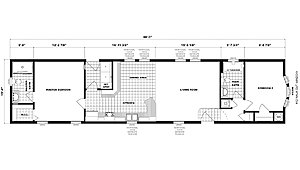Single-Section Homes / G-16-618 Layout 31711