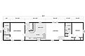 Single-Section Homes / G-16-618 Layout 31712