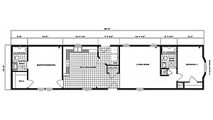 Single-Section Homes / G-16-606 Layout 31717
