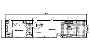 Single-Section Homes / G-16-581 Layout 31718