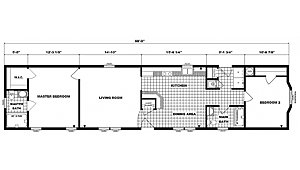 Single-Section Homes / G-16-599 No Category 31721