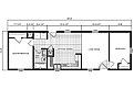 Single-Section Homes / G-16-556 Layout 31729