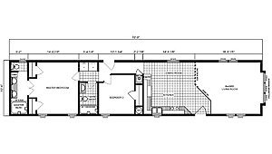 Single-Section Homes / G-16-540 Layout 31730