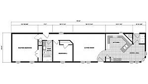 Single-Section Homes / G-16-594 Layout 31731