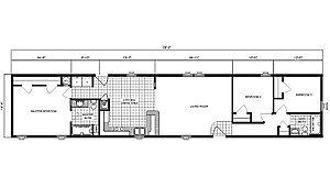 Single-Section Homes / G-16-566 Layout 31732