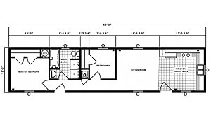 Single-Section Homes / G-302 Layout 31735