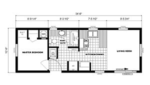 Single-Section Homes / G-376 Layout 53638