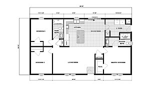 Ranch Homes / NETR G-3160 Layout 53712