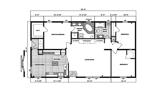 Ranch Homes / G-1779 Layout 53728