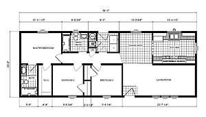 Ranch Homes / GH-137 Layout 53784