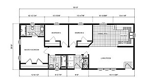 Ranch Homes / GH-136 Layout 53786