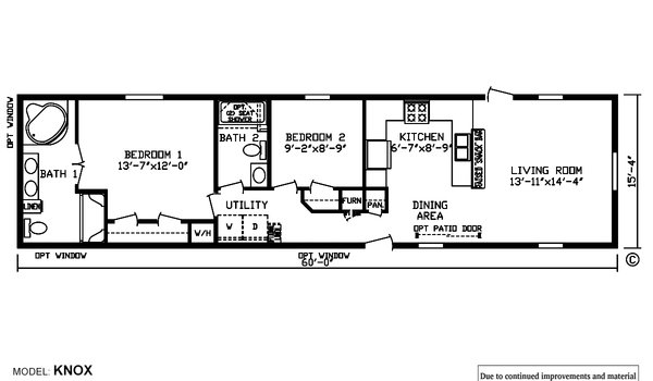 Harmony SW / The Knox Layout 13247