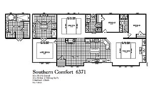 Multi Section / Southern Comfort 6371 Layout 64801