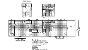 Single Section / Robin D56EP8 D60EP8 Layout 65640