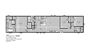 Single Section / Marquise D72E Layout 65842