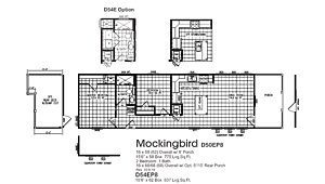 Single Section / Mockingbird D50EP8 D54EP8 Layout 66483
