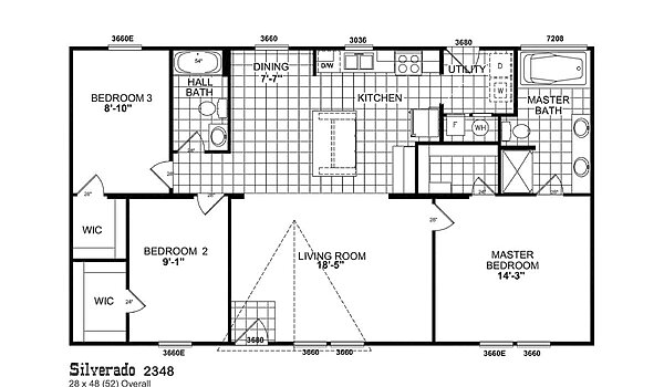 Acorn / Silverado 2348 Layout 101186