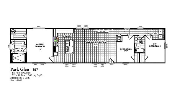 Silver Spur / Park Glen 397 Layout 101256