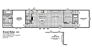 Silver Spur / Sunset Ridge 363 Layout 101270