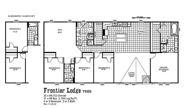 Silver Spur / Frontier Lodge T68S Layout 101318